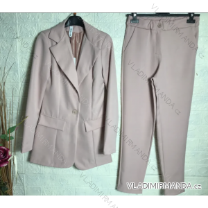 Women's Long Sleeve Blazer Pants Set (S-XL) ITALIAN FASHION IMPGM237879-6