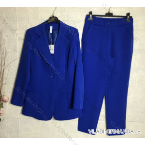 Women's Long Sleeve Blazer Pants Set (S-XL) ITALIAN FASHION IMPGM237879-7