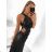 Women's Sleeveless Long Party Dress (S/M ONE SIZE) ITALIAN FASHION IMPBB23B23378