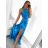 Women's Sleeveless Long Party Dress (S/M ONE SIZE) ITALIAN FASHION IMPBB23B23378