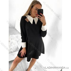 Women's Long Sleeve Dress (S/M ONE SIZE) ITALIAN FASHION IMPGM2324043/DU