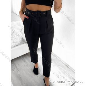 Women's Belted Long Pants (S-XL) ITALIAN FASHION IMPGM237884-06