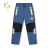 Children's linen cotton trousers for boys and girls (98-128) KUGO FK7601