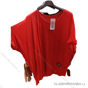 Women's Plus Size Oversize Long Sleeve Tunic (XL/2XL ONE SIZE) ITALIAN FASHION IMBM23016