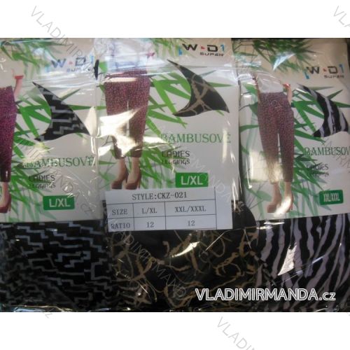 Ladies bamboo leggings (l-3xl) WD CKZ-021
