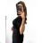 Long dress for women (UNI s-m) ITALIAN FASHION IMM20FL5620 S/M black