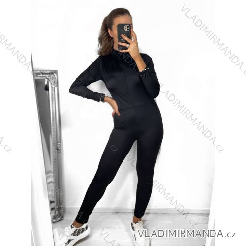 Women's Long Long Sleeve Jumpsuit (S/M ONE SIZE) ITALIAN FASHION IMPGM237080