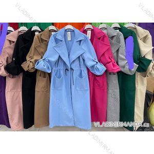 Women's Fluffy Long Sleeve Coat (S/M ONE SIZE) ITALIAN FASHION IMWB23817