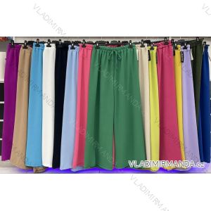 Women's Long Elegant Summer Pants (XL/2XL ONE SIZE) ITALIAN FASHION IMWD23994