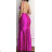 Women's long elegant dress with straps (S/M ONE SIZE) ITALIAN FASHION IMPLP2322930135