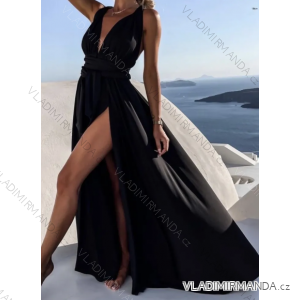 Women's long elegant dress with straps (S/M ONE SIZE) ITALIAN FASHION IMPLP2330000125