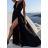 Women's long elegant dress with straps (S/M ONE SIZE) ITALIAN FASHION IMPLP2330000125