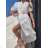 Women's Long Shirt Lace Short Sleeve Dress (S/M ONE SIZE) ITALIAN FASHION IMPLP2318370195