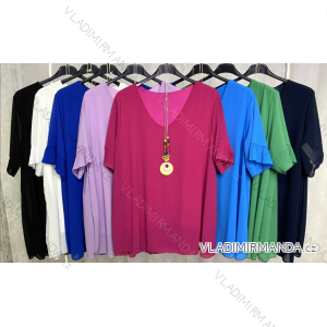 Women's Short Sleeve Pendant Tunic (S/M ONE SIZE) ITALIAN FASHION IMPLP2328140065