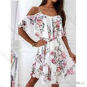 Women's long chiffon summer dress (S / M ONE SIZE) ITALIAN FASHION IMWB222509