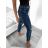 Jeans pants women (xs-xl) HELLO MISS RED22RE3682A dark blue XS