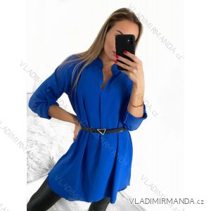 Elegant Long Sleeve Dress Women (S / M.ONE SIZE) ITALIAN FASHION IMM211302