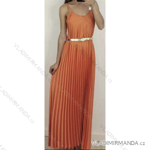 Women's Long Elegant Strapless Dress (S/M ONE SIZE) ITALIAN FASHION IMPMG232231