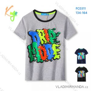 T-shirt short sleeve boys (134-164) KUGO HC0706