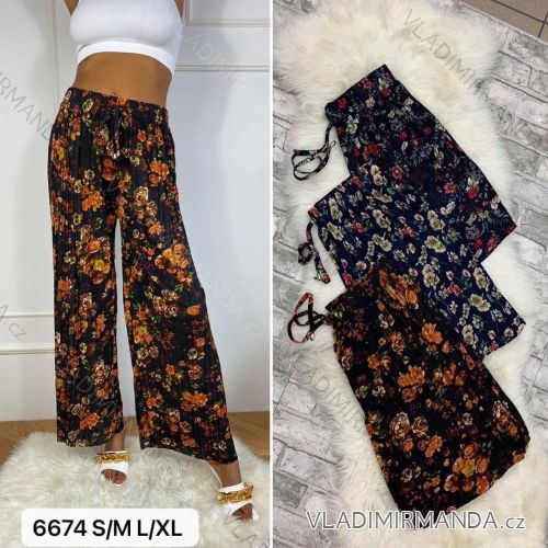 Women's Summer Long Pants (S/ML/XL) TURKISH FASHION TMWL236674