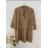 Women's Long Sleeve Shirt Dress (S/M ONE SIZE) ITALIAN FASHION IMPMG2320611