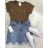 Women's denim skirt (XS-XL) ITALIAN FASHION IMM20143 blue S