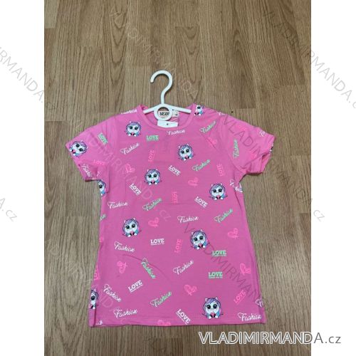 Girls' Youth Short Sleeve T-Shirt (116-146) SEZON JS-7018