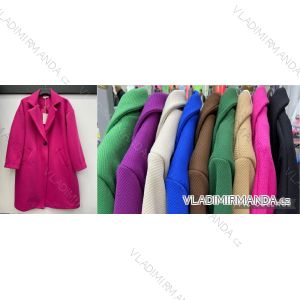 Women's Plus Size Long Sleeve Coat (XL/2XL ONE SIZE) ITALIAN FASHION IMWB231227