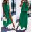 Women's long summer dress (uni s-m) ITALIAN FASHION IMM20119