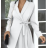 Women's Elegant Coat Long Sleeve Dress (S/M ONE SIZE) ITALIAN FASHION IMPCF2316972