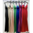 Women's long elegant dress with straps (S/M ONE SIZE) ITALIAN FASHION IMPCF2322931/5266