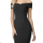 Women's elegant carmen dress (S/M ONE SIZE) ITALIAN FASHION IMPCF239003-22