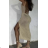 Women's Long Elegant Strapless Dress (S/M ONE SIZE) ITALIAN FASHION IMPCF232090