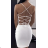 Women's elegant strapless dress (S/M ONE SIZE) ITALIAN FASHION IMPCF2322568-22