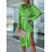 Women's Long Sleeve Shirt Dress (S/M ONE SIZE) ITALIAN FASHION IMPGM2310704