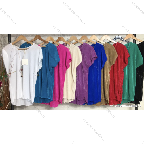 Women's Short Sleeve Pendant T-Shirt (S/M ONE SIZE) ITALIAN FASHION IMPGM2323296