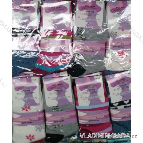 Socks of young girls (34-39) LOOKEN ZTY-8917
