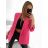 Women's long sleeve jacket (S/M ONE SIZE) ITALIAN FASHION IMPLP2370040095/DU S/M pink