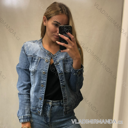 Ladies denim jacket oversized (xs-xl) C016-A