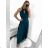 Women's Long Elegant Party Sleeveless Dress (S/M ONE SIZE) ITALIAN FASHION IMM22FS52701 S/M black