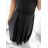 Dress with 3/4-sleeve ladies pocket (uni sl) ITALIAN Fashion IM3181746 S/M black