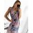 Women's Elegant Icecool Sleeveless Long Dress (M/L, XL/XXL) AINUOSI ITALIAN FASHION IMB237752