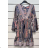 Women's Long Sleeve Dress (S/M ONE SIZE) ITALIAN FASHION IMPSH235001V